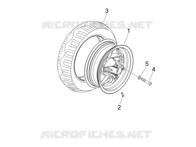 Roue avant