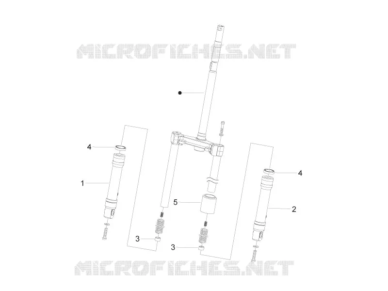 Composants de la fourche (Wuxi Top)