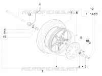 Roue avant
