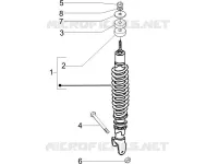 Suspension arrière - Amortisseur/s