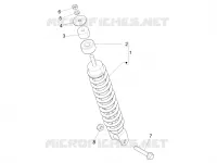 Suspension arrière - Amortisseur/s