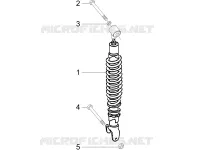 Suspension arrière - Amortisseur/s