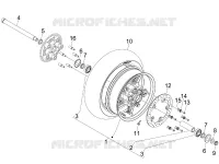 Roue arrière