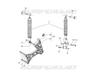 Suspension arrière - Amortisseur/s