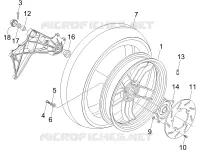 Roue arrière