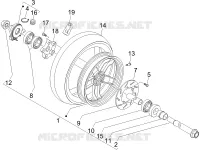 Roue AV nue