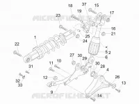 Suspension arrière - Amortisseur/s