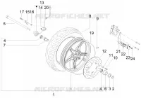 Roue avant