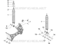 Suspension arrière - Amortisseur/s