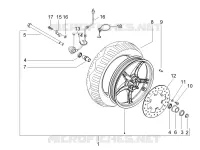 Roue avant