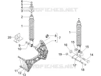 Suspension arrière - Amortisseur/s