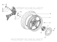 Roue arrière
