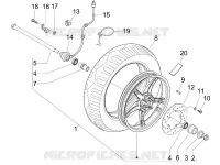 Roue AV nue