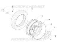 Roue arrière