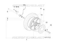 Roue avant