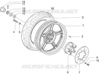 Roue arrière