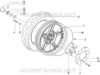 Roue arrière