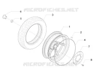 Roue arrière