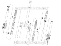 Composants de la fourche (Wuxi Top)