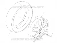 Roue AV nue