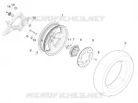 Roue arrière