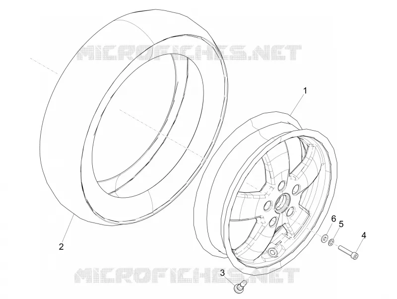 Roue avant