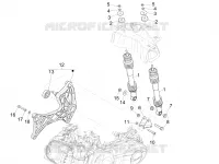 Suspension arrière - Amortisseur/s