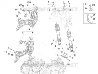 Suspension arrière - Amortisseur/s