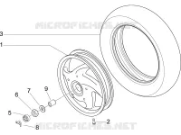 Roue arrière