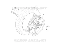 Roue arrière