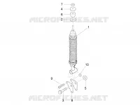 Suspension arrière - Amortisseur/s