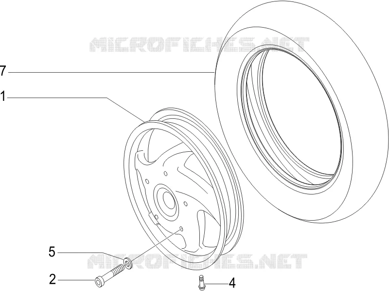 Roue avant