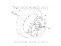 Roue arrière