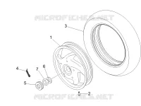 Roue arrière