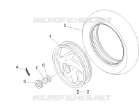 Roue arrière