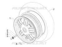 Roue arrière