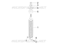 Suspension arrière - Amortisseur/s