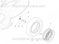 Roue arrière