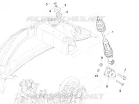 Suspension arrière - Amortisseur/s