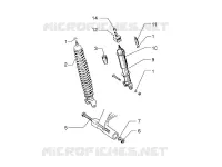 Suspension arrière - Amortisseur/s