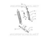 Suspension arrière - Amortisseur/s