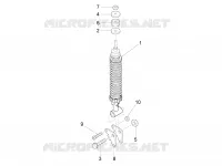 Suspension arrière - Amortisseur/s