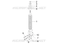 Suspension arrière - Amortisseur/s