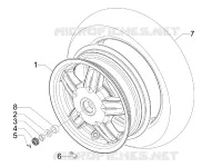 Roue arrière