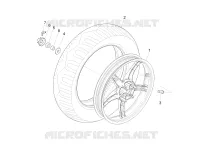 Roue arrière