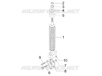 Suspension arrière - Amortisseur/s