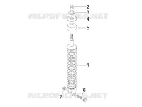 Suspension arrière - Amortisseur/s