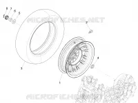 Roue arrière