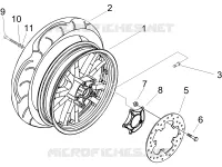 Roue arrière