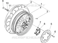 Roue arrière